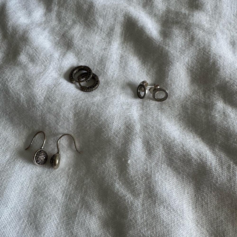 Pandora  Silver Jewelry Set for Women